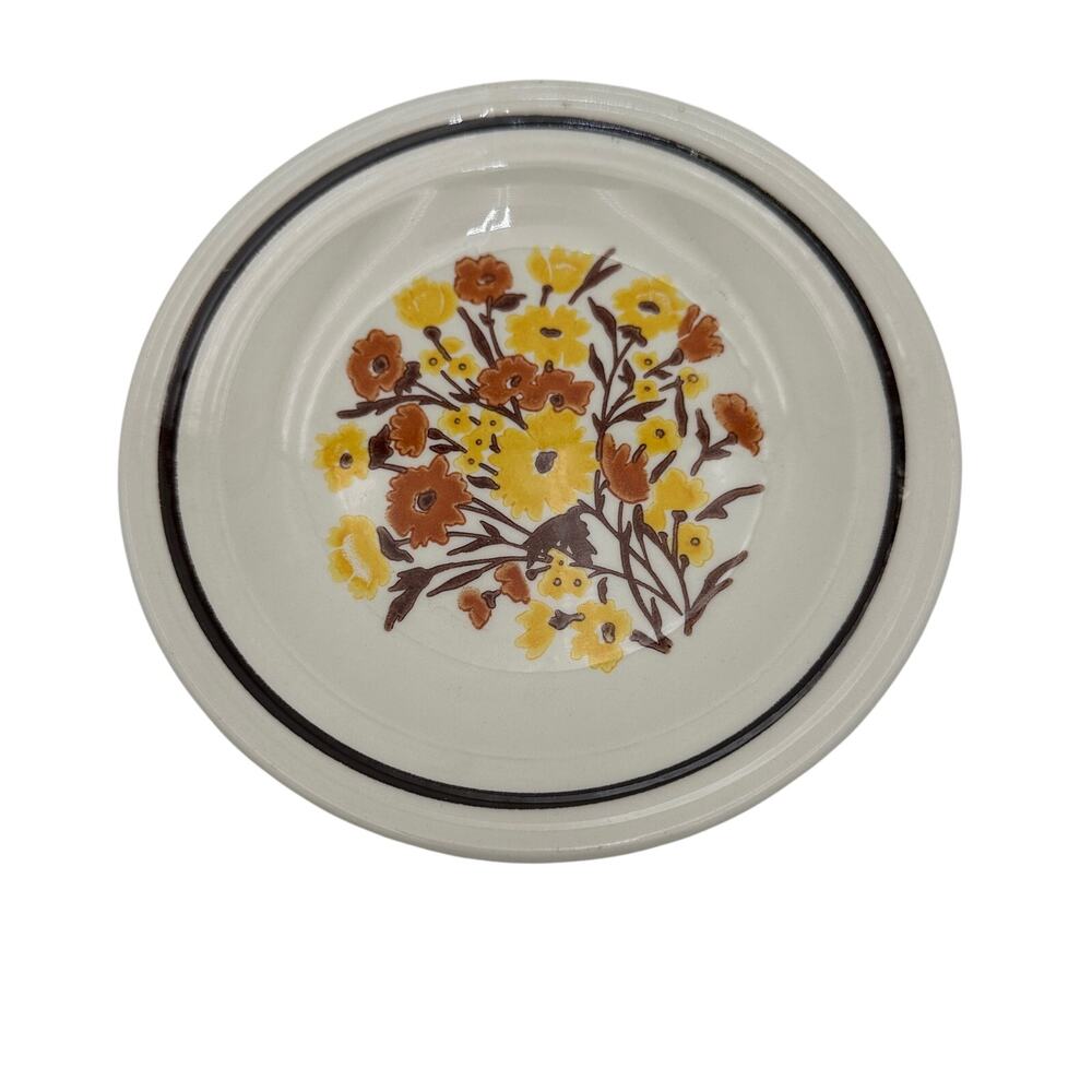 Vintage Bread and Butter Dessert Plate by Homer Laughlin in New Paradise Pattern